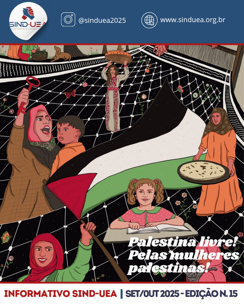 Imagem Palestina Livre - Mulheres Palestinas