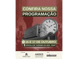 1o. ENCONTRO DE PLANEJAMENTO DO SIND-UEA 2026